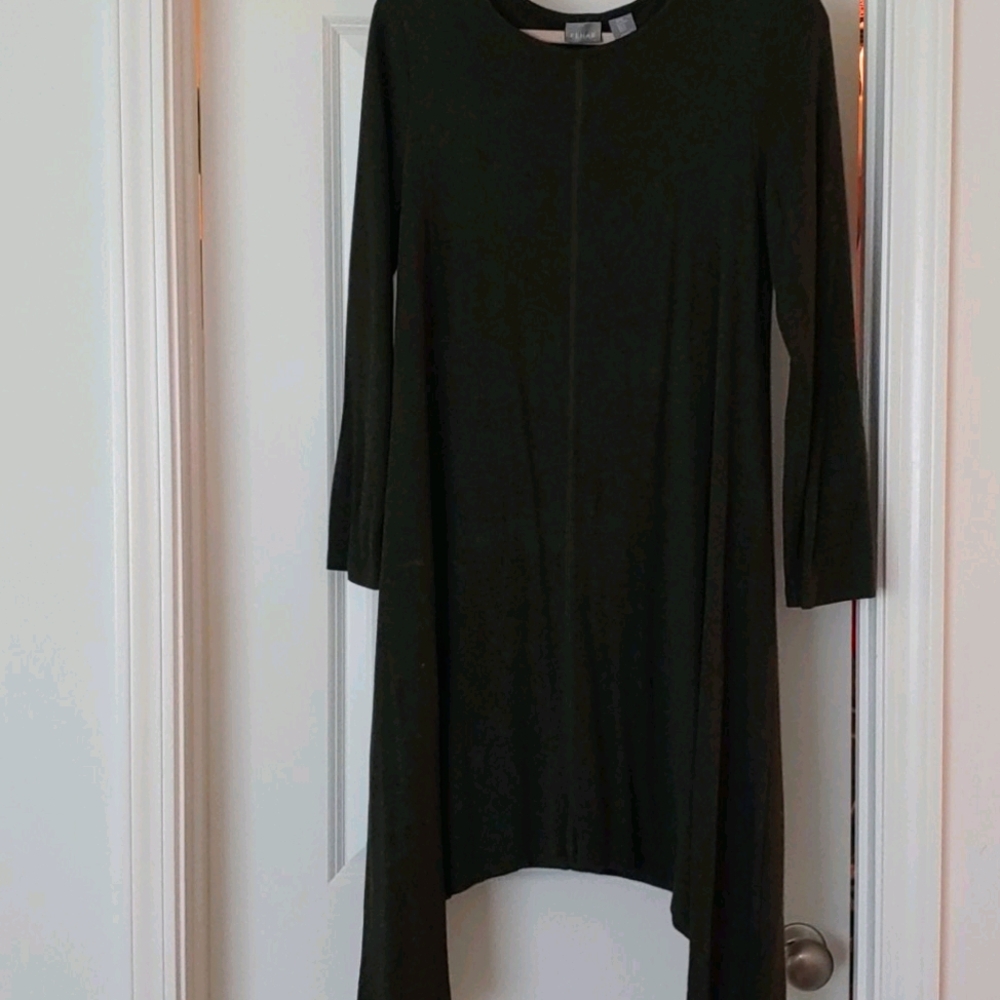 Long sleeve lightweight sweater dress